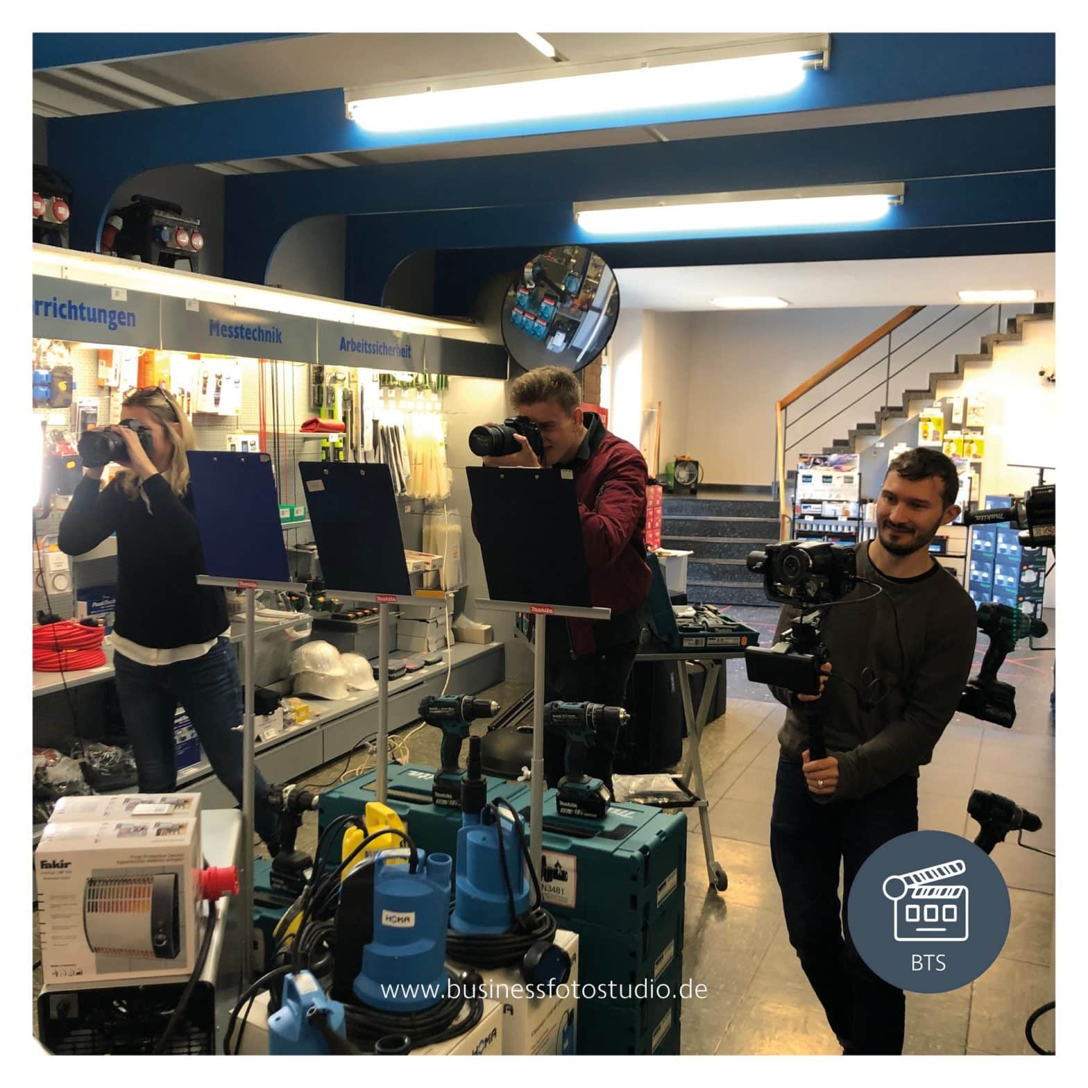 Behind the scenes bei Janssen Elektromaschinen GmbH